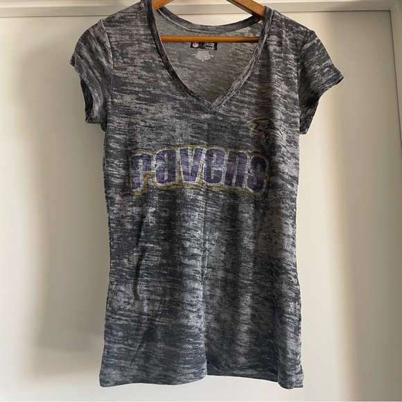 Baltimore Ravens NFL Medium (M) Grey T-shirt - Picture 1 of 2